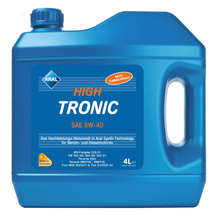 Ulei motor Aral HighTronic 5W-40 4L